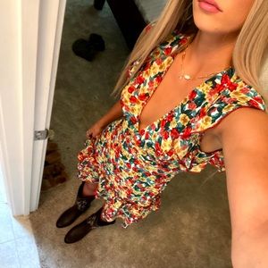 Floral Mini Dress